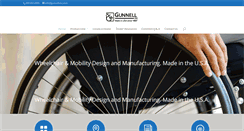 Desktop Screenshot of gunnell-inc.com